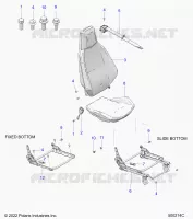 SITZ (PASSENGER) AND SEAT BELT MOUNTING