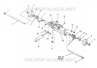 HINTER Drehmomentarm LITE GT 0953133 and  EUROPEAN LITE GT E953133 (4928922892B010)