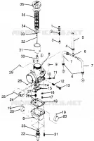 VERGASER 600 XCR SP 0965677 AND EUROPEAN 600 XCR SP E965677 (4932063206D005)