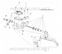 VORDERBREMSE BREMSE LEVER AND MASTER CYLINDER