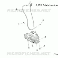 DRIVE TRAIN, FRONT GEARCASE MOUNTING