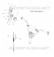 MOTOR, DROSSELN CONTROL ASM.