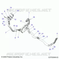 ANTRIEB, CLUTCH COVER, DUCTING