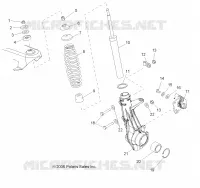 FRONT SUSPENSION STREBE