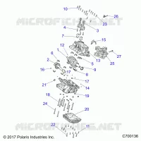 ENGINE, CRANKCASE AND KURBELWELLE
