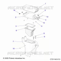 MITTELKONSOLE,STORAGE- Z23RGL2KAJ/BJ/KAK/BK (C701140-013)