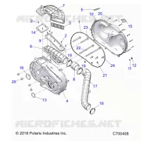 ANTRIEB, CLUTCH COVER AND DUCTING