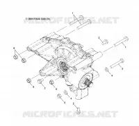 GETRIEBEGEHÄUSE MOUNTING, REAR