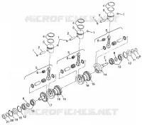 KURBELWELLE   KOLBEN SLTX B974590 AND INTL. SLTX I974590 (4941214121C003)