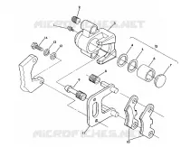 FRONT BREMSE 350 4X4 / W928139 (4922832283030A)