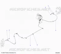 VORDERBREMSE BRAKE LINE