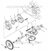 ÖLPUMPE SPORTSMAN 500 W969244 and SWEDISH SPORTSMAN 500 S969244 (4936093609D007)