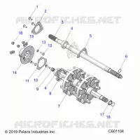 DRIVE TRAIN, JACKSHAFT AND ANTRIEBSWELLE