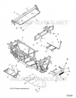 CHASSIS, RAHMEN AND FRONT BUMPER