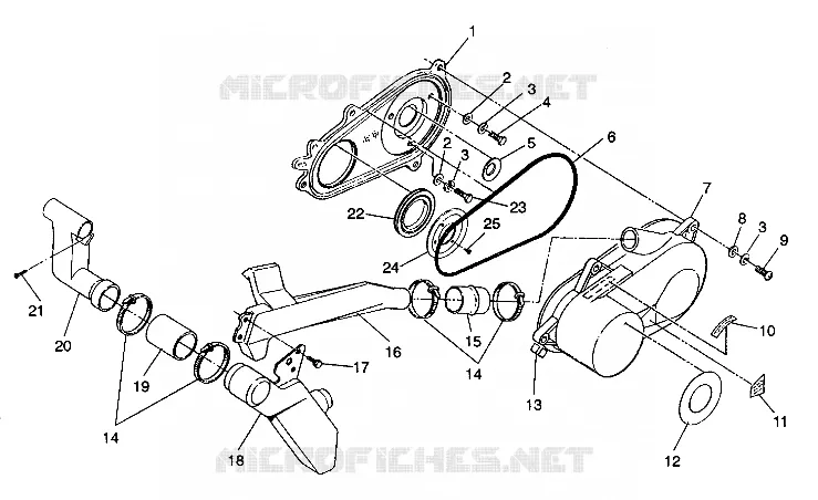CLUTCH COVER ASSEMBLY TRAIL BLAZER W937221 (4924082408021A)