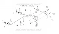 PARKBREMSE BREMSE LEVER