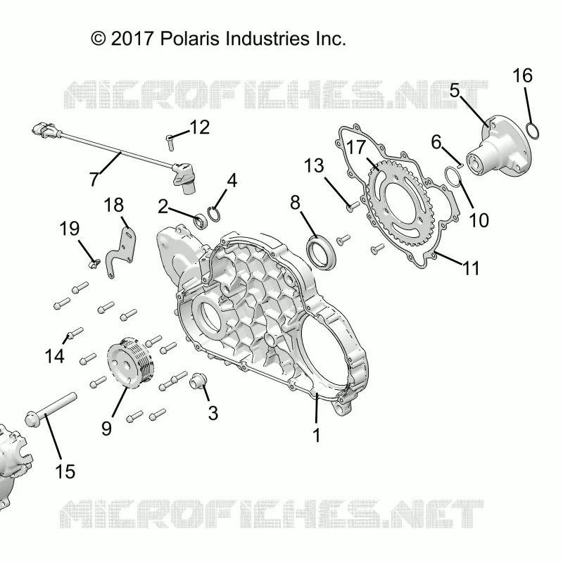 MOTOR, MAG COVER MOUNT