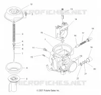 MOTOR, VERGASER, UPPER