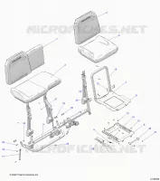 SITZ ASM. AND SLIDER