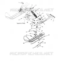FRONT SUSPENSION AND SKI LITE 0953433, STARLITE 0953427  AND LITE DELUXE 09 (4928902890B002)