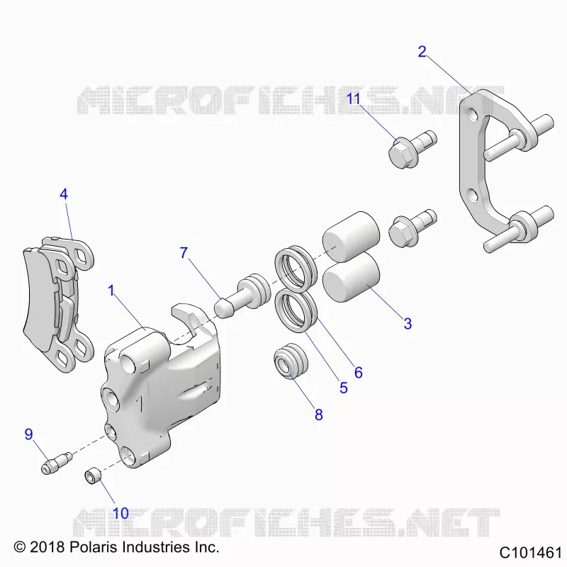 BRAKES, HINTERSATTELS