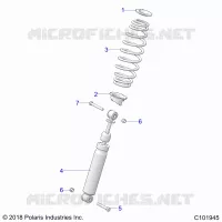 FRONT SUSPENSION SHOCK
