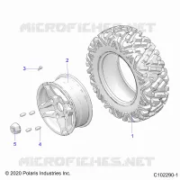 RADS, FRONT TIRE