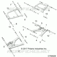 HINTERRADAUFHÃ„NGUNG CONTROL ARMS