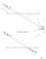 DRIVE TRAIN, FRONT KARDANWELLE