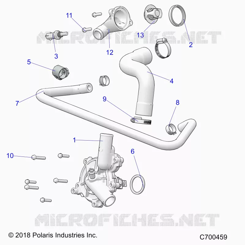 MOTOR, WATERPUMP AND BYPASS
