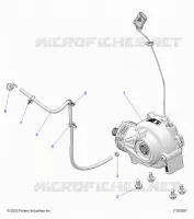 ANTRIEB, FRONT GEARCASE MOUNTING