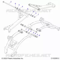 HINTERRADAUFHÃ„NGUNG CONTROL ARM, MOUNTING