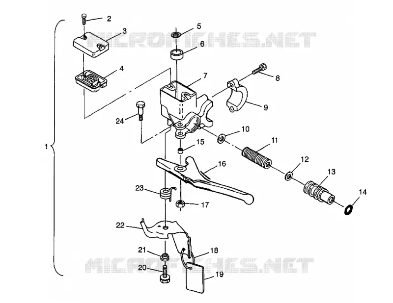 MASTER CYLINDER XCF 0981643 (4942774277A014)
