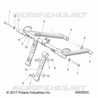 SUSPENSION, FRONT DREHMOMENTARM