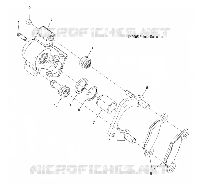 HINTERBREMSE CALIPER