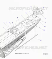 CHASSIS, REAR, MISC. COVERS AND SNOWFLAP