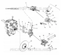 BREMSES, BREMSE CALIPER and DISC