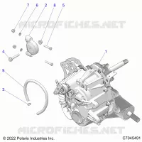 ANTRIEB, MAIN GEARCASE MOUNTING