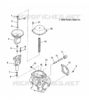 MOTOR, VERGASER, UPPER