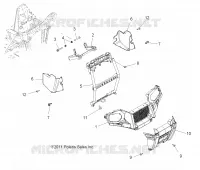 FRONTSTOSSSTANGE AND MOUNTING