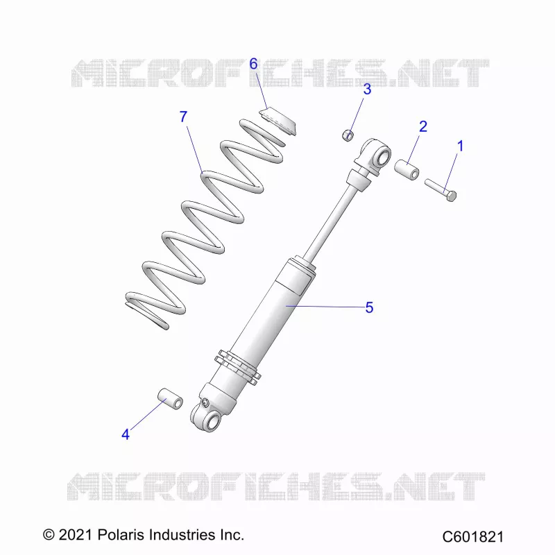 SUSPENSION, FEDER TRACK (7045713)