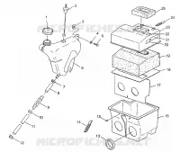 ÖLTANK/LUFTFILTERKASTEN  700 RMK 0970966, 700 SKS 0970566 AND EUROPEAN 700 SKS E970 (4938573857C005)