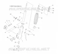 FRONT SUSPENSION STREBE