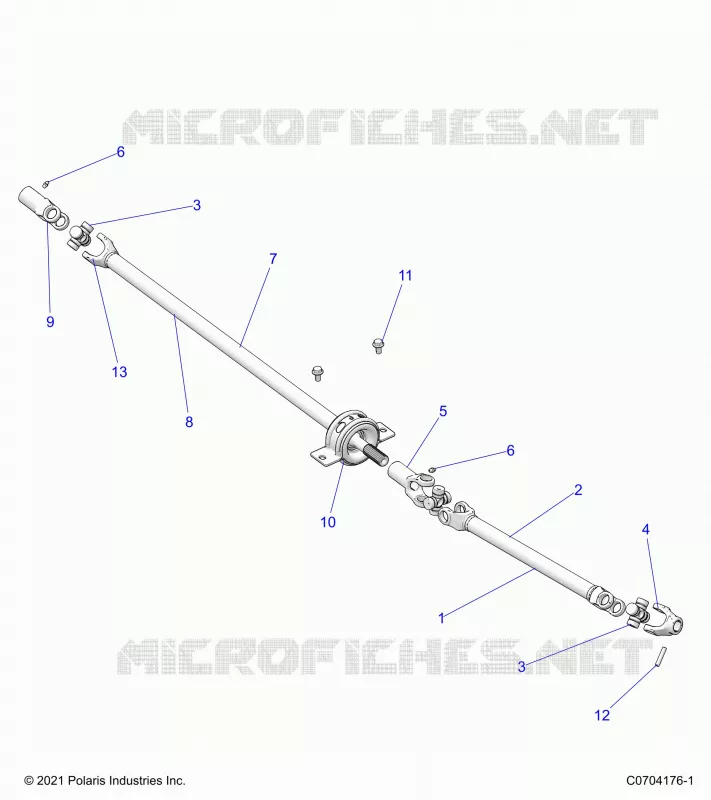 ANTRIEB, FRONT PROP SHAFT