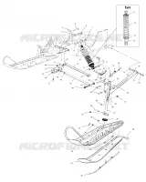 FRONT SUSPENSION AND SKI