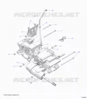 ANTRIEB, MAIN GEARCASE MOUNTING