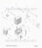 ELEKTRIC, BATTERY BOX ASM.