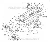 TUNNEL ASSEMBLY WIDETRAK GT / X932061 (4924722472001A)
