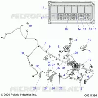 ELEKTRIC, MAIN WIRE HARNESS