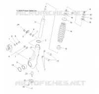 FRONT SUSPENSION STREBE